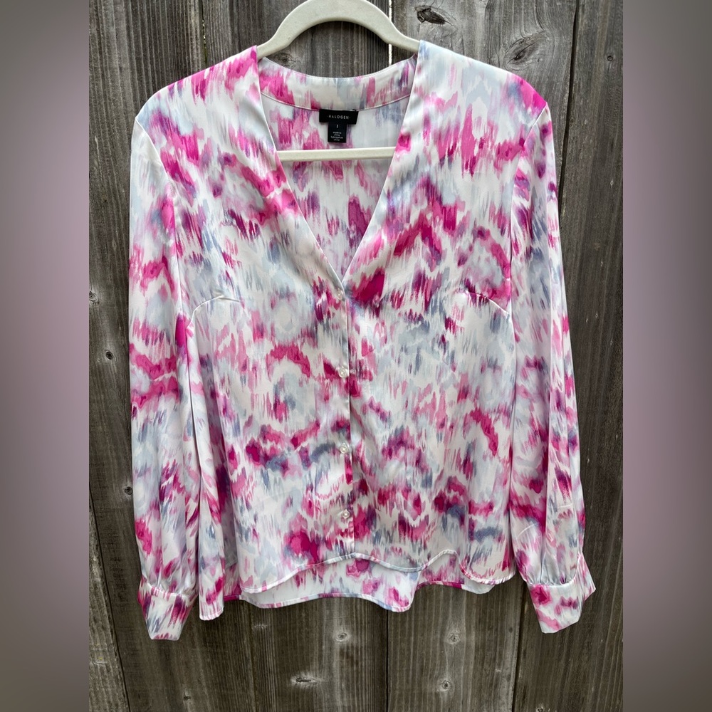 Halogen V Neck Blouse